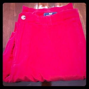 Vineyard Vines Club Pants - Red corduroy - 36X34